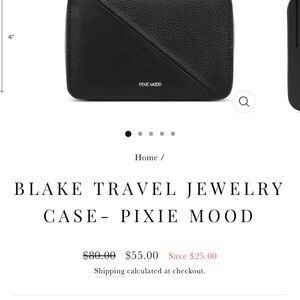 Pixie Mood Blake Black Jewelry Organizer